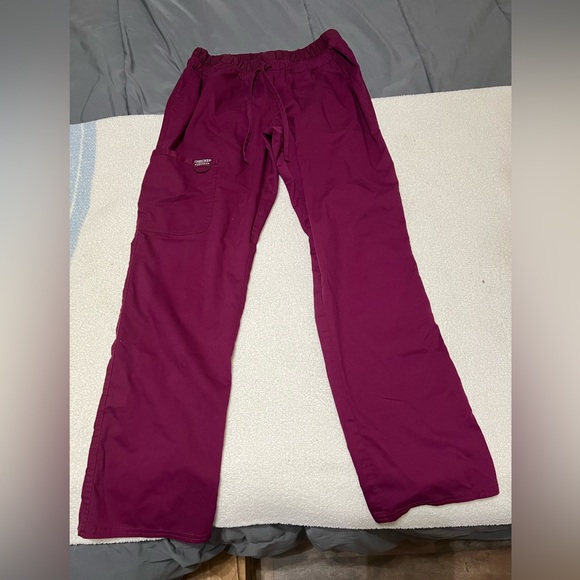 Cherokee straight leg scrub pants. Size M - Picture 1 of 1